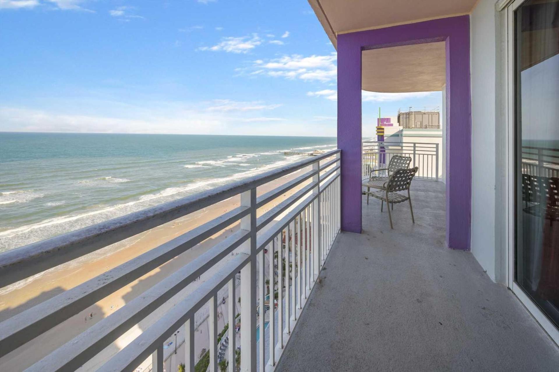 Luxury 2Br Dbl Balcony Direct Ocean Wyndham Resort Daytona Beach Exterior photo